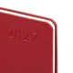 Щотижневик датований 2027 Leo Planner 10х17см Binario 252739 бордовий (м'який) /252739/ - зображення 2
