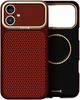 Панель Evelatus Carbon Premium MagSafe для Apple iPhone 17 Burgundy (4752192110574) - зображення 1