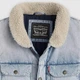 Теплий жилет джинсовий чоловічий Levi`s 648385496 L Блакитний (1162188490) - зображення 6