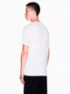 Футболка хлопковая длинная мужская Armani Exchange 803988057 XL Белая (1162615844) - изображение 2