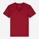 Футболка хлопковая длинная мужская Armani Exchange 692898919 2XL Бордовая (1162362246) - изображение 5