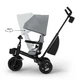 Триколісний велосипед Kinderkraft Aveo 2 Plus Grey (KRAVEO02GRY0000) - зображення 2