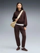 Спортивные штаны на флисе женские Puma HER Comfort Pants FL CL 69403233 M Коричневые (4070033338667) - изображение 3