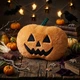 Подушка Halloween Kissen Тыква - изображение 2