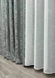 Шторы в гостиную, спальню лен VELORA 2,5х2,8м 2 шт. Цвет серый - изображение 3