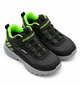 Кроссовки детские Skechers Razorflex Chill Waterproof водонепроницаемые черные с серым 32 (2021572031306) 20 см - изображение 4
