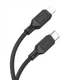 Кабель Hoco X90 PD Type-C – Lightning 20 Вт 1 м чорний - изображение 3