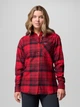 Рубашка хлопковая утепленная женская Columbia 136987699 XL Красная (1159862948) - изображение 1