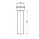 Труба канализационная Ostendorf-OSMA KG System d160×3000 мм, наружная, PVC, Оранжевый (SD00057300) - изображение 2