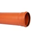 Канализационная труба Ostendorf-OSMA KG System d200x5000 мм, ПВХ, SN4, серый (SD00058113) - изображение 1