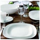 Тарелка обеденная Luminarc X0511(J0587) Sweet Line White 280 мм прямоугольная - изображение 2