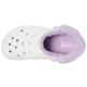 Жіночі крокси Crocs Baya Lined Fuzz Strap Unisex White M5/W7 37 (23,3-24,0 см) - зображення 4