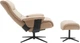 Крісло-реклайнер софа Qlab RC240BE Leather Beige - зображення 5
