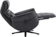 Крісло-реклайнер софа Qlab RC268B Leather Black - зображення 6