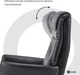 Крісло-реклайнер софа Qlab RC268B Leather Black - зображення 16