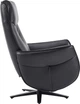 Крісло-реклайнер софа Qlab RC300B Leather Black - зображення 3