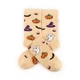 Носки женские coLibriK Настроение halloween, 35-39, высокие, бежевый/оранжевый (0200004953948) - изображение 1