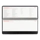 Планинг настольный Leo Planner 2027 Persona, черный (252742) - изображение 3