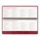 Планинг настольный Leo Planner 2027 Persona, бордовый (252741) - изображение 2