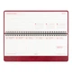 Планинг настольный Leo Planner 2027 Persona, бордовый (252741) - изображение 4