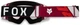 Маска мотокроссовая Fox Airspace Tine Cranberry Grey Lens бордовая широкий обзор - изображение 2