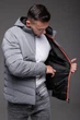 Мужская серая куртка R.A. "SW" утеплённая 2XL - изображение 9