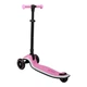 Самокат трёхколёсный Kick'n'roll X2-81663 колёса PU 125×35мм со светом, подсветка платформы, складной руль, от 3 лет - изображение 4