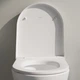 Підвісний унітаз PRO X Rimless/Silent Flush , в комплекті з сидінням slow closing, білий - зображення 8