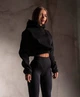Женские спортивные леггинсы из бифлекса / Черный S-M / BASED 0434100 - изображение 11