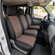 Авточехлы Antar Volkswagen LT46 (LT II) Коричневые антара + жаккард 1+2 (ANP12-0525) - изображение 2