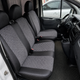 Авточехлы Alux Volkswagen LT28 (LT II) Серые экокожа + алькантара 1+2 (AL12-0506) - изображение 4