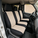Авточехлы Antar Volkswagen LT Бежевые антара + жаккард 1+2 (ANP12-0540) - изображение 2