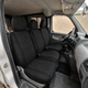 Авточехлы Antar Volkswagen LT Черные с серой строчкой антара + жаккард 1+2 (ANP12-0544) - изображение 2
