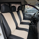 Авточехлы Alux Volkswagen LT Бежевые экокожа + алькантара 1+2 (AL12-0540) - изображение 5