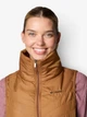 Теплий жилет короткий жіночий Columbia 890839642 1X Коричневий (1159862446) - зображення 5