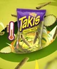Острые чипсы Takis Pickle Punch Rolled Tortilla Chips 281г - изображение 6