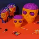 Льодяники на паличці Chupa Chups Halloween Skull 7шт, 105г - зображення 4