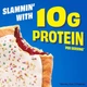 Тосты Pop-Tarts Protein Toaster Pastries Slammin' Strawberry 408г - изображение 5