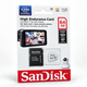 Карта пам’яті SanDisk High Endurance microSDXC 64GB UHS-I U3 V30 Class 10 для відеореєстратора 4K + SD адаптер - зображення 7