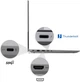 Laptop Lenovo ThinkBook 16 G8 IAL (21SK008PPB) Arctic Grey + firmowy plecak - obraz 13