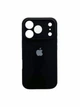 Чохол для iPhone 18 Pro силіконовий Soft-touch Silicone Case Full Size with Frame (AA) Black - зображення 1
