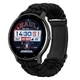 Чоловічий смарт-годинник чорний фітнес-браслет TFT сенсорний Bluetooth 4.0 Paracord (405556) - зображення 1