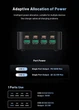 Настольное зарядное устройство Asometech WLX-M8 120W GaN 8-Port (Type-C / USB-A) с дисплеем - изображение 7