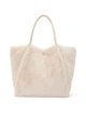 Пушистая сумка Victoria's Secret Faux-Fur Tote Bag молочного цвета арт. 30810 - изображение 2