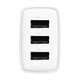 Мережевий зарядний пристрій Baseus Compact Charger 3U 17W EU White (CCXJ020102) - зображення 5