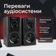 Компьютерные колонки Kisonli T-012A 2×3W деревянный корпус USB-A AUX 3.5мм для ПК - изображение 2