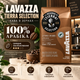 Кава зернова Lavazza Tierra Selection 1015 г 100% добірна арабіка з кофеїном середнього обсмажування ароматна збалансована з легкою гірчинкою тривалим післясмаком для кавомашин гейзерних ріжкових кавоварок турки - зображення 1