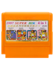 Збірник Ігор RMC Famicom Dendy 4 in 1 JY-072 Kunio-kun Super Dodge Ball, Hockey Club, Nekketsu Fighting Legend, Goal 3 90х TV Game Японська Версія Тільки Картридж Б/У - зображення 1