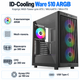 Корпус для ПК ID-Cooling Ware 510 ARGB Midi-Tower без БЖ ATX/MicroATX/Mini-ITX Mesh Black - зображення 1