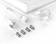 Вентилятор для корпусу ID-Cooling AS-140-ARGB-W Duet 140 мм 1800 об/хв White - зображення 9
